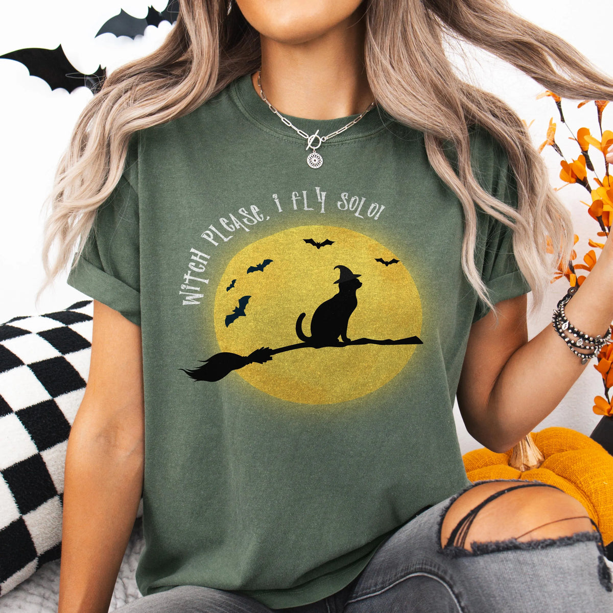 Witch Please Black Cat Shirt