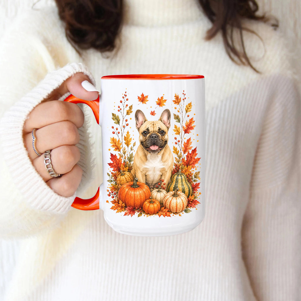 French Bulldog Fall Coffee Mug