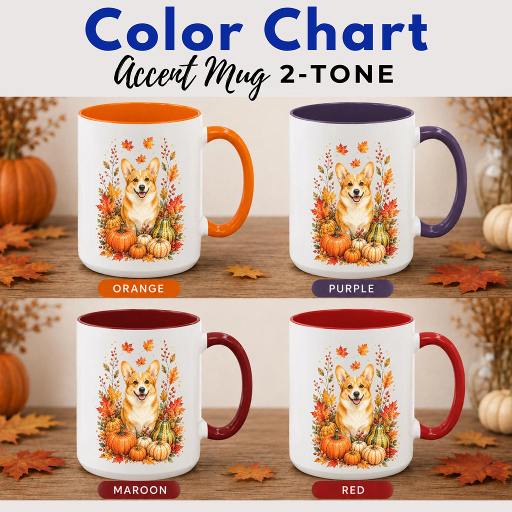 Corgi Fall Coffee Mug