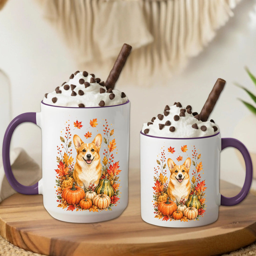Corgi Fall Coffee Mug