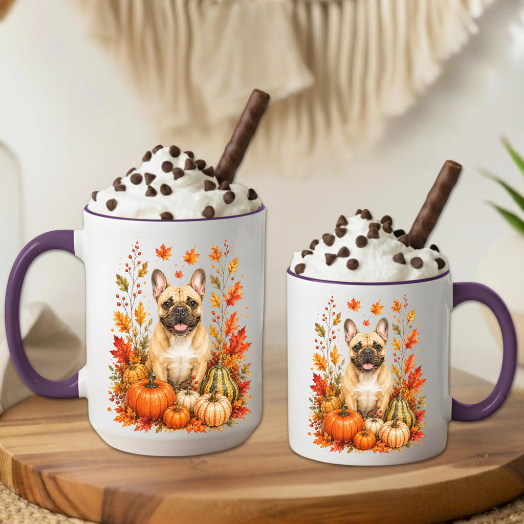 French Bulldog Fall Coffee Mug