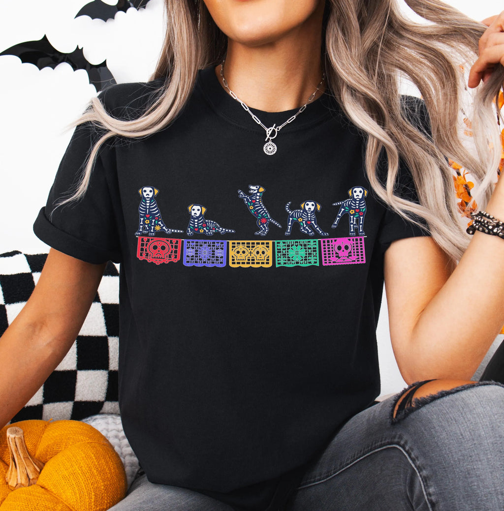 Day of the Dead Dog Shirt