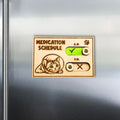 Cat Medication Reminder Fridge Magnet
