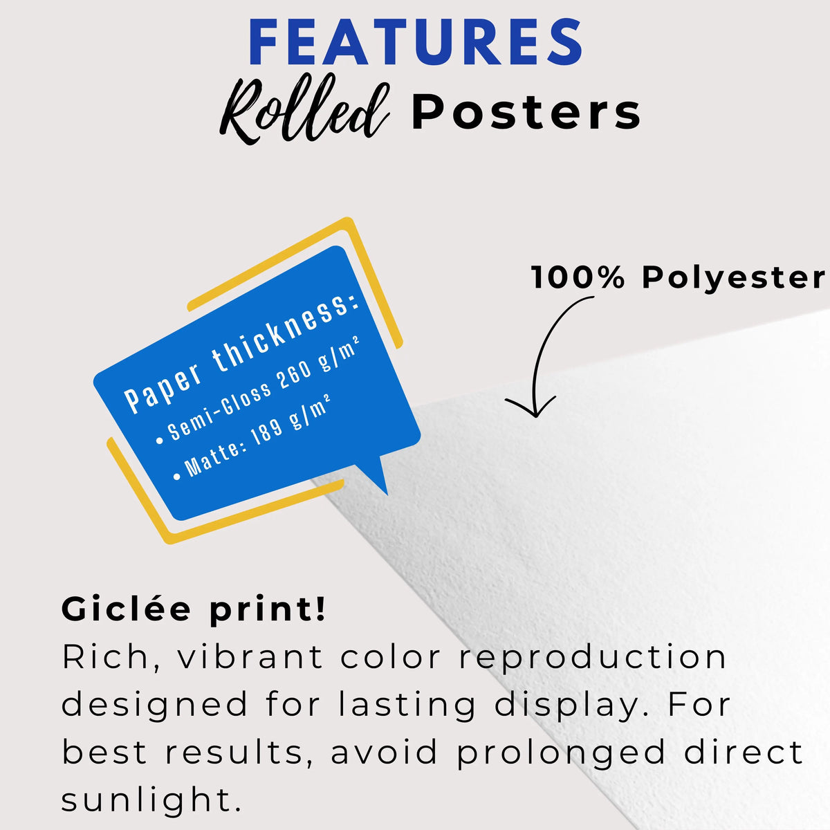 Custom Fall Watercolor Pet Poster