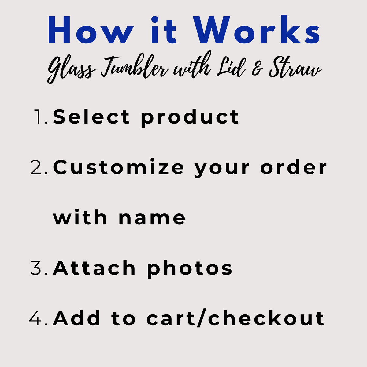 Custom Pet Photo Glass Tumbler