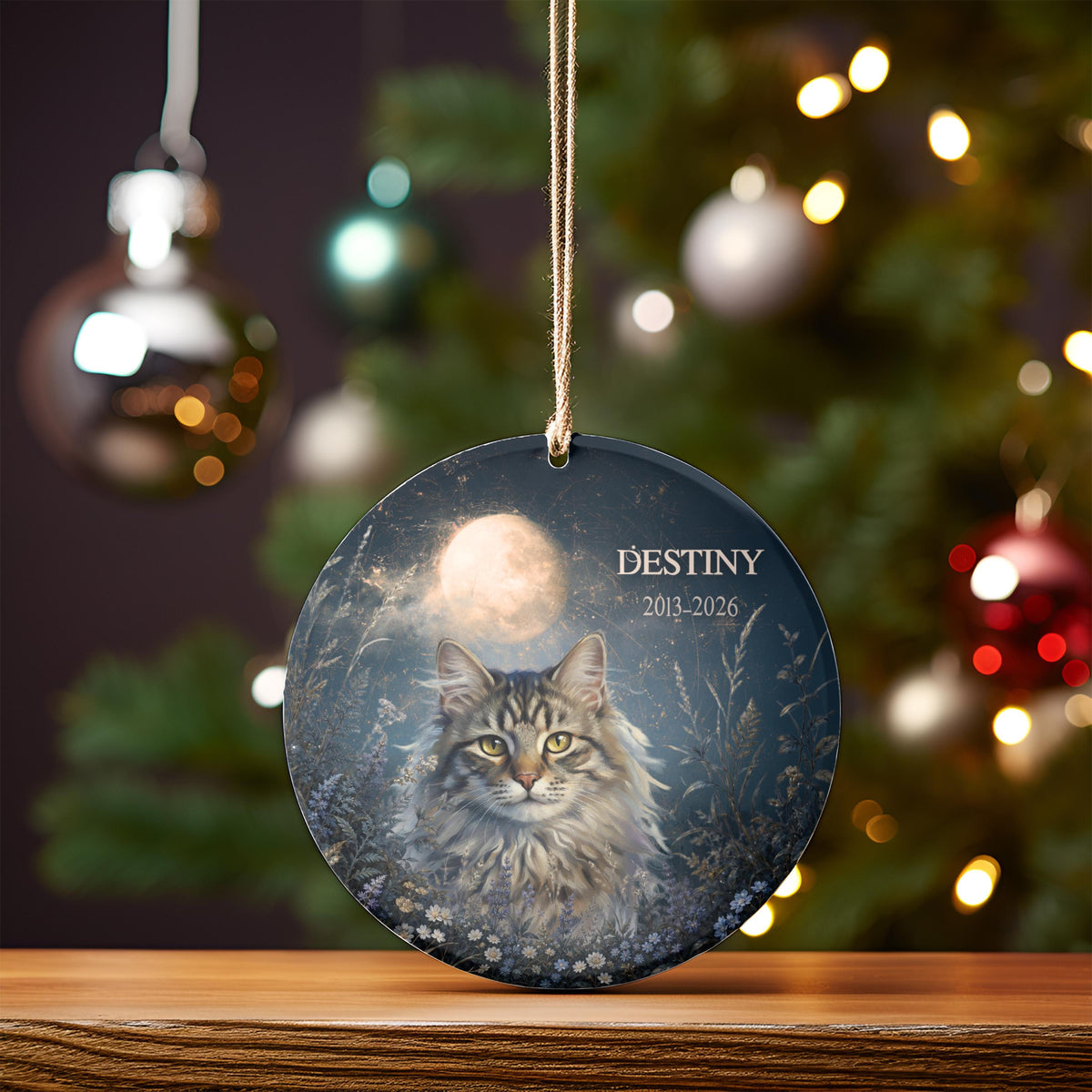 Celestial Custom Dog Cat Portrait from Photo