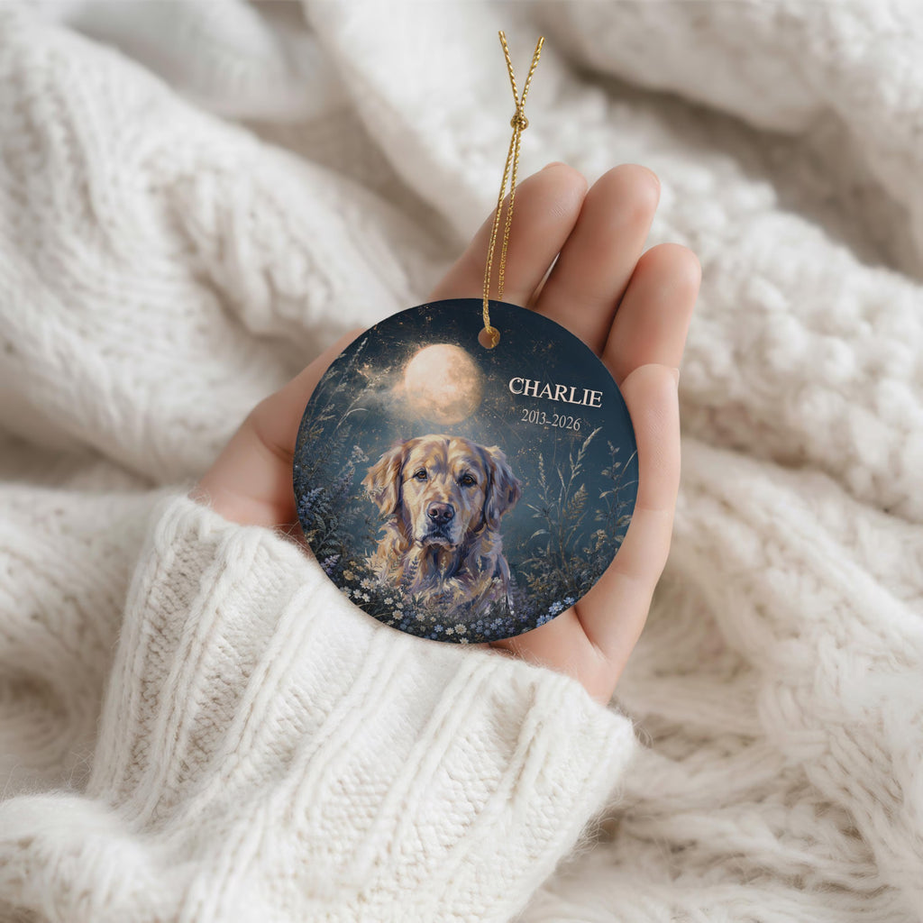 Celestial Custom Dog Cat Portrait from Photo
