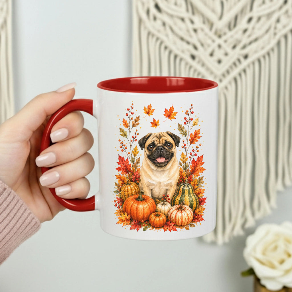 Pug Fall Coffee Mug