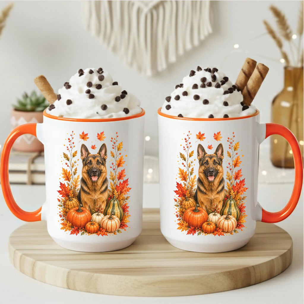 German Shepherd Fall Mug
