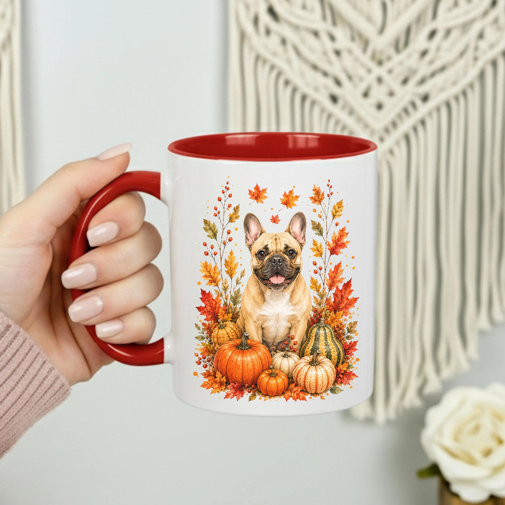 French Bulldog Fall Coffee Mug
