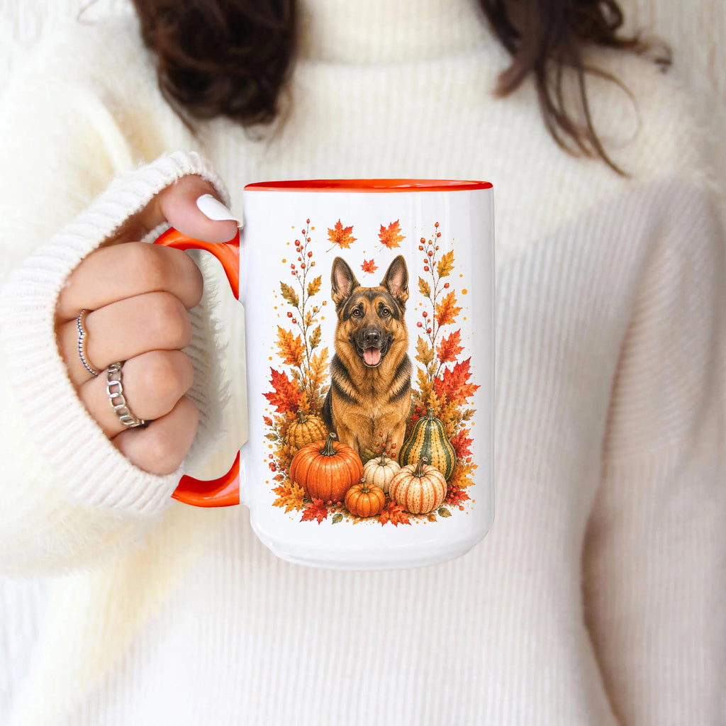 German Shepherd Fall Mug