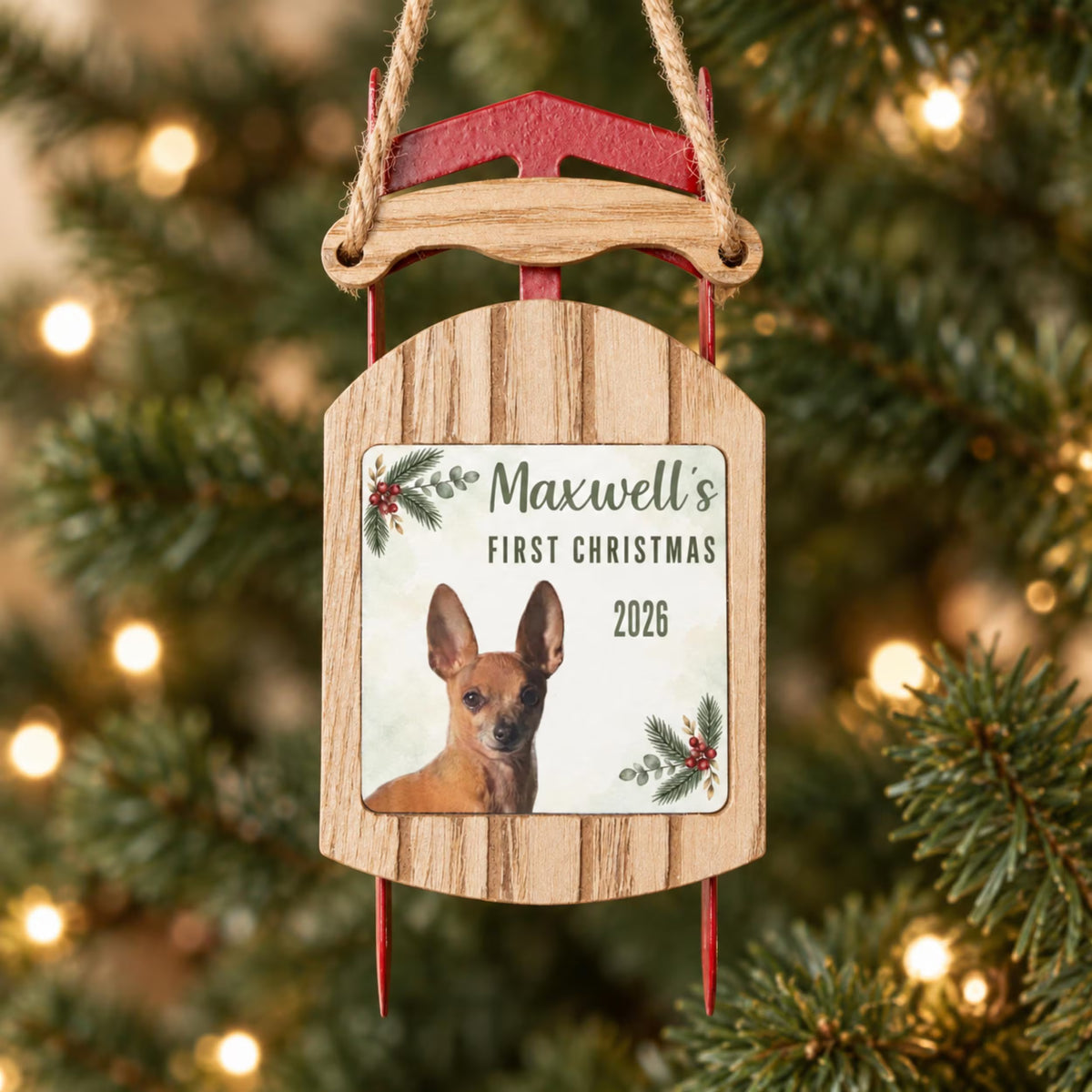 Pet First Christmas Ornament 2026