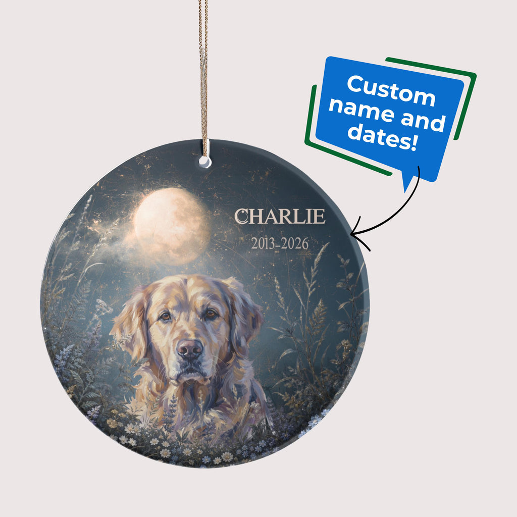 Celestial Custom Dog Cat Portrait from Photo