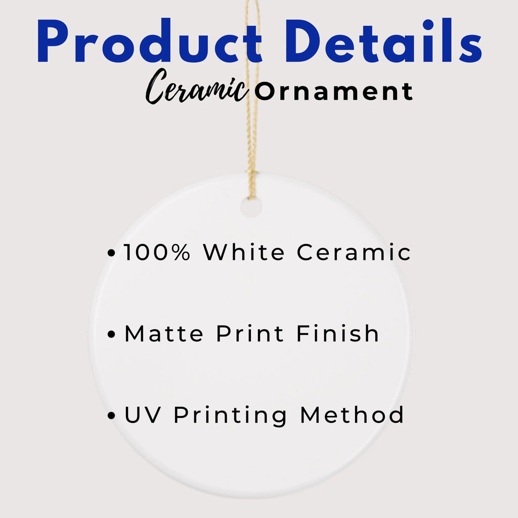 Custom Pet Photo Christmas Ornament