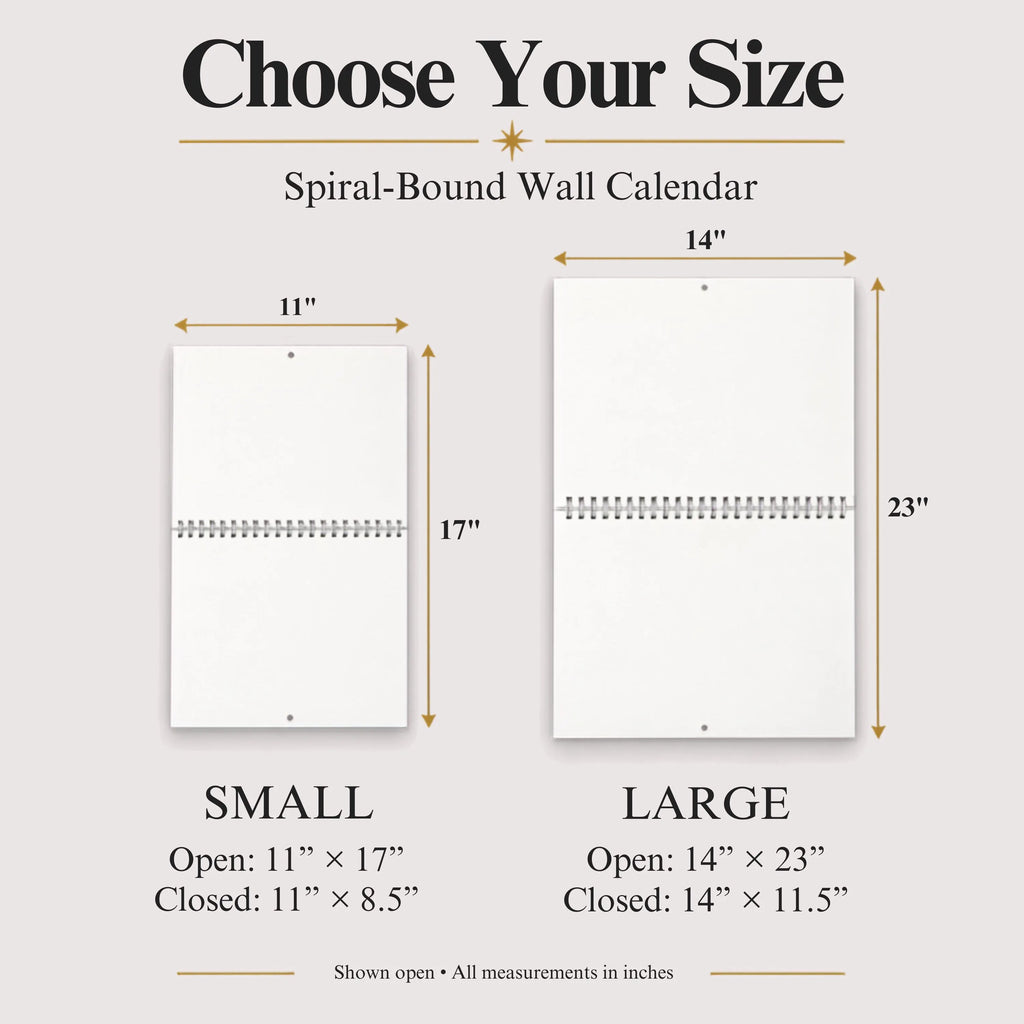 2027 Cat Wall Calendar – Fantasy Wizard