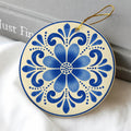Talavera Style Christmas Ornament