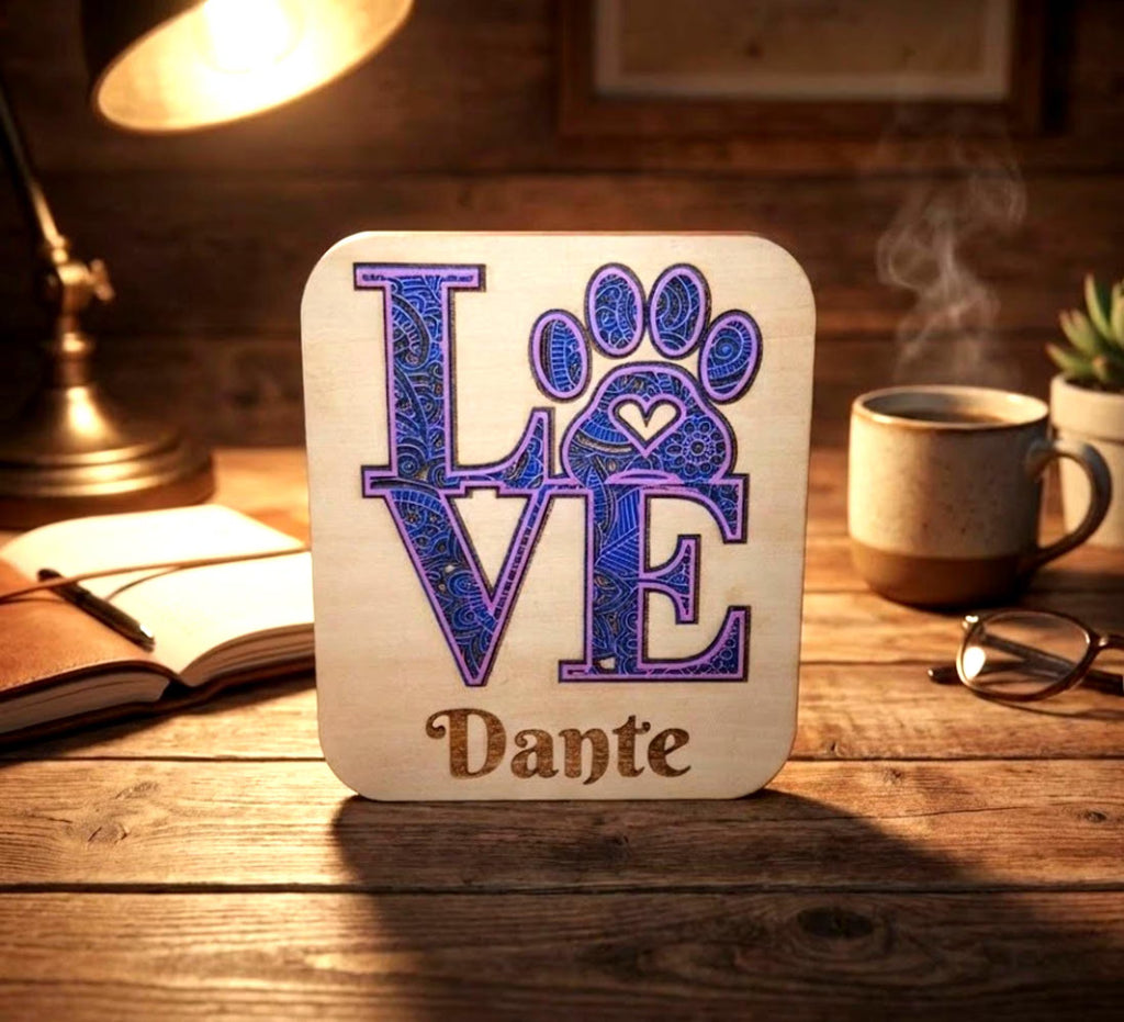 Personalized Dog Name Sign