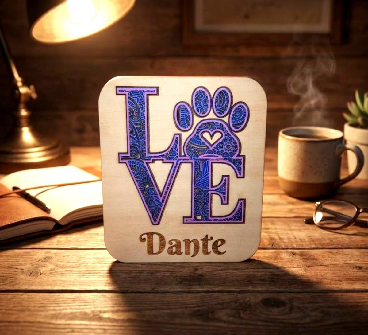 Personalized Dog Name Sign