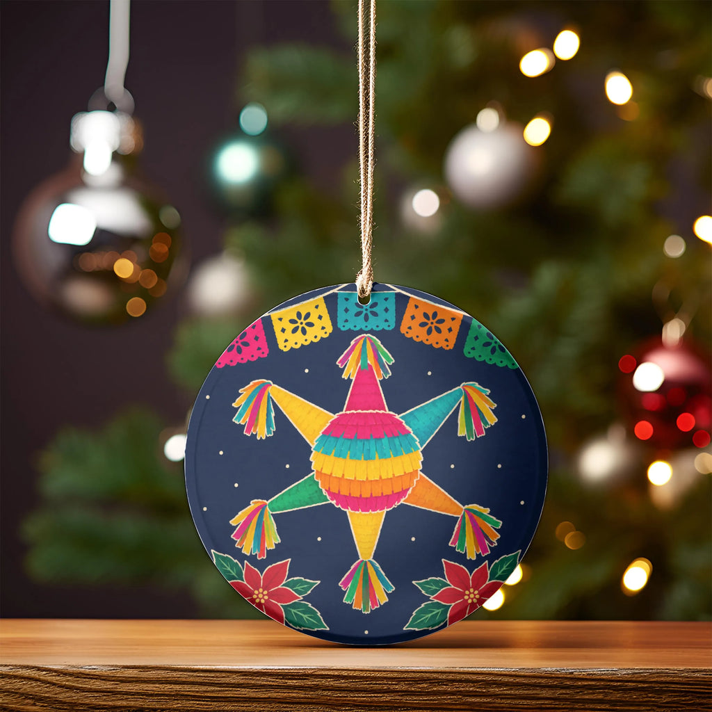 Piñata Christmas Ornament