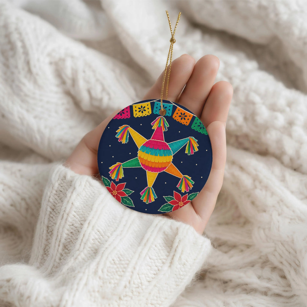 Piñata Christmas Ornament