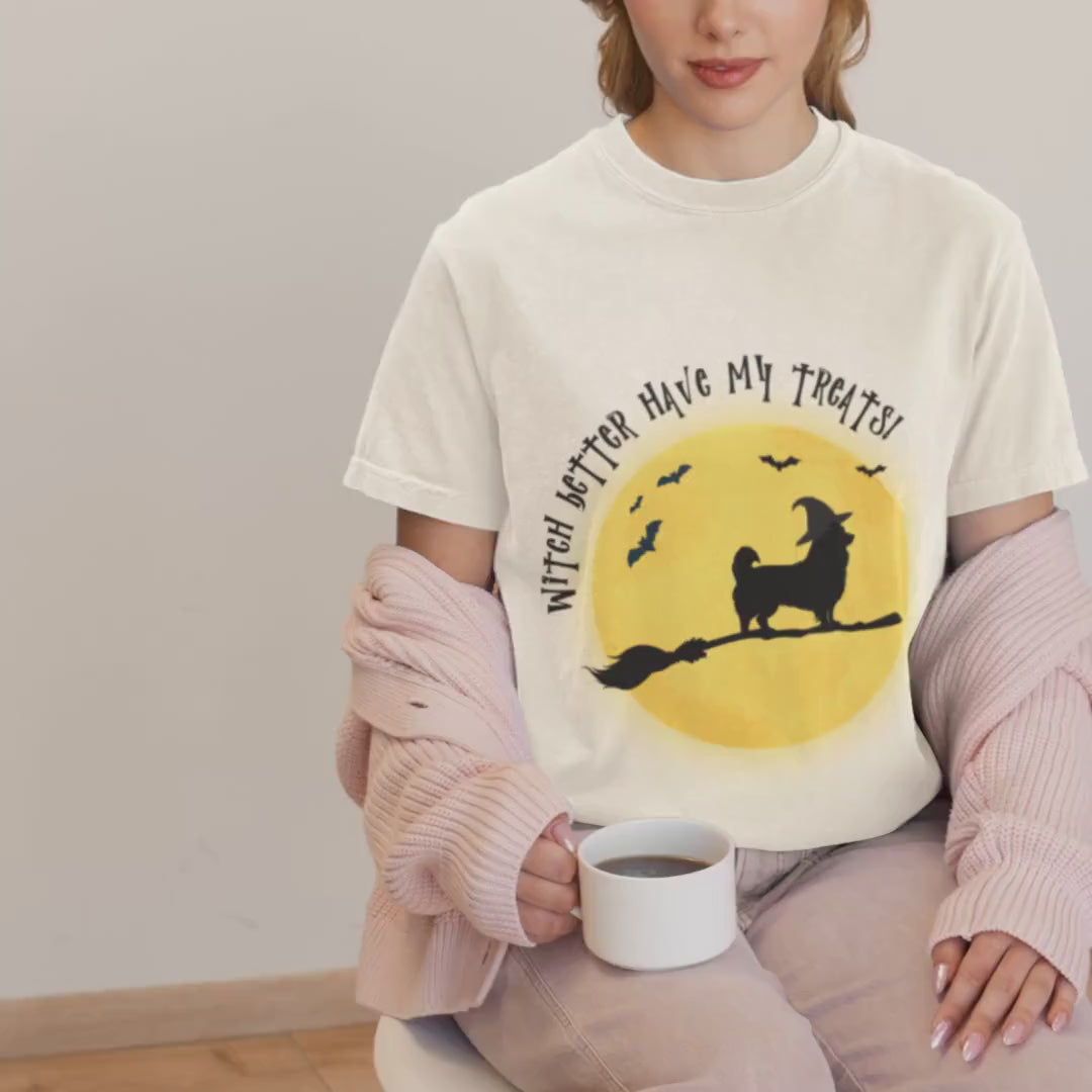 Corgi Witch Halloween Shirt
