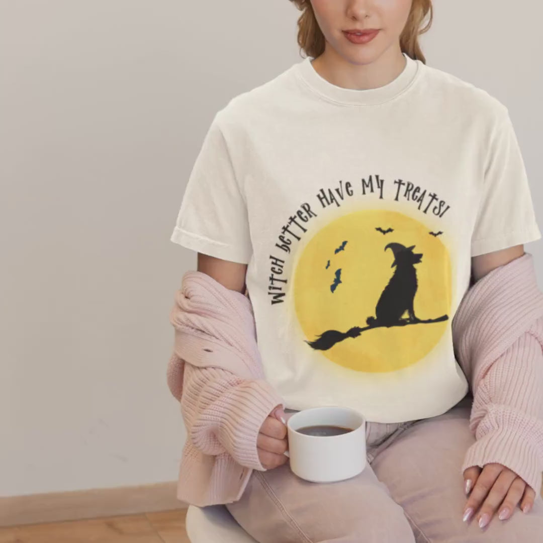 Aussie Witch Halloween Shirt