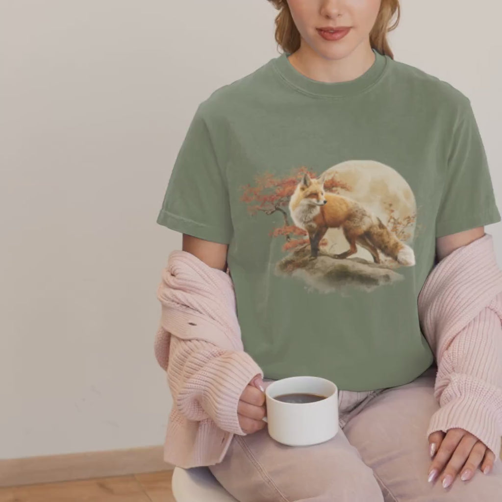 Cottagecore Fox Shirt