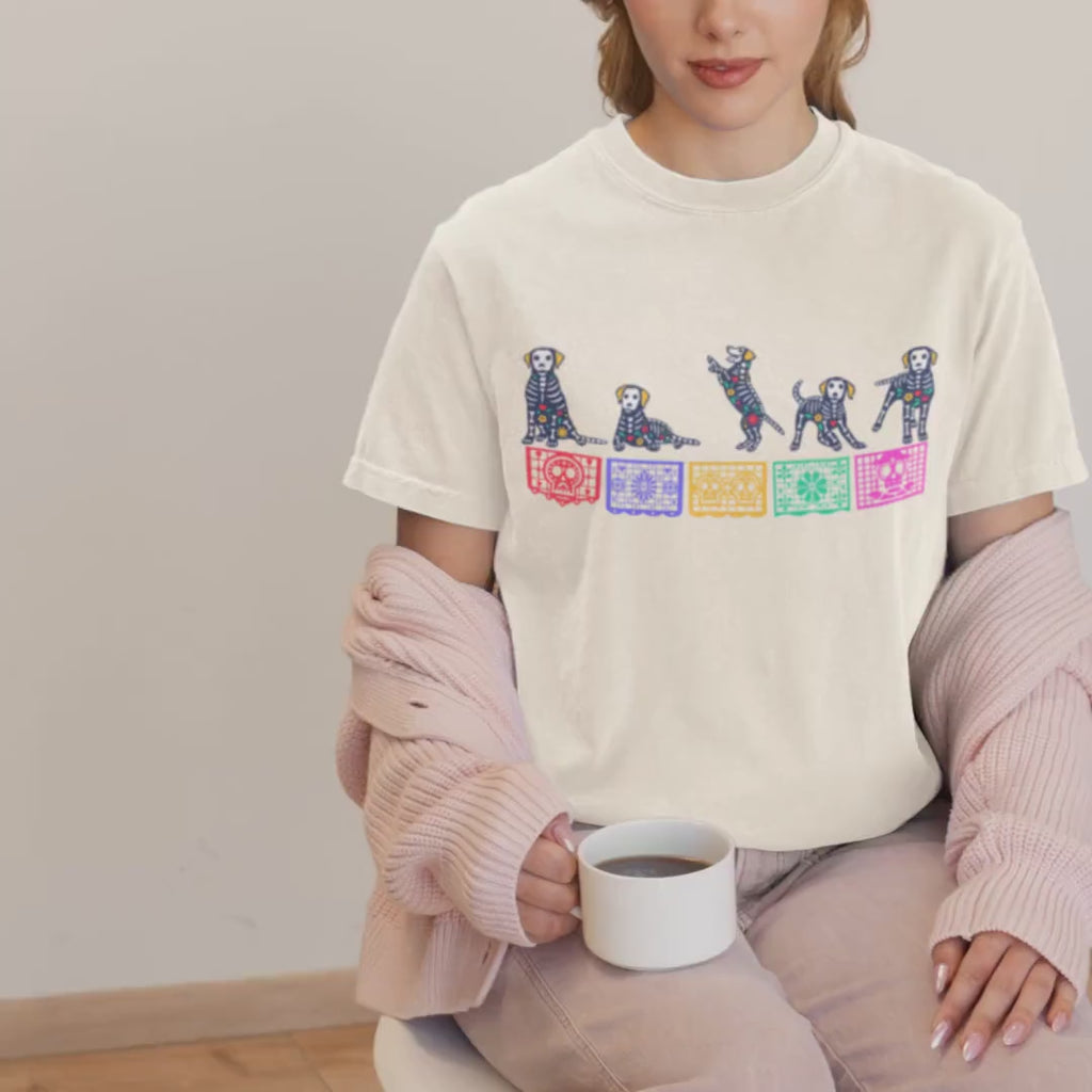 Day of the Dead Dog Shirt