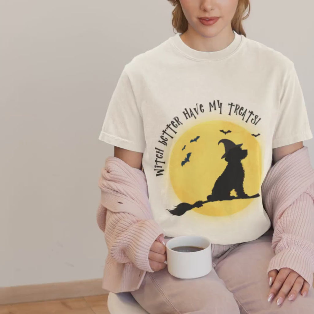 Goldendoodle Witch Halloween Shirt