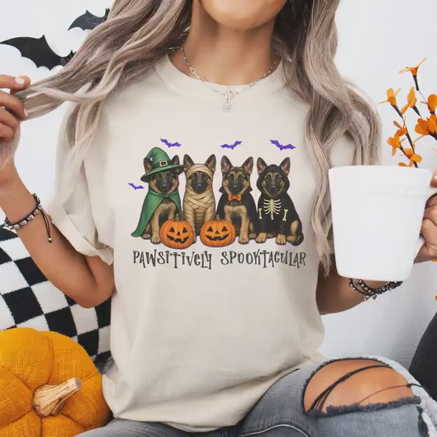 German Shepherd Halloween Shirt