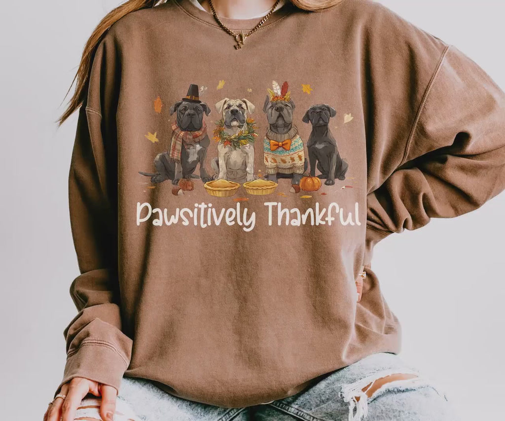 Cane Corso Thanksgiving Sweatshirt