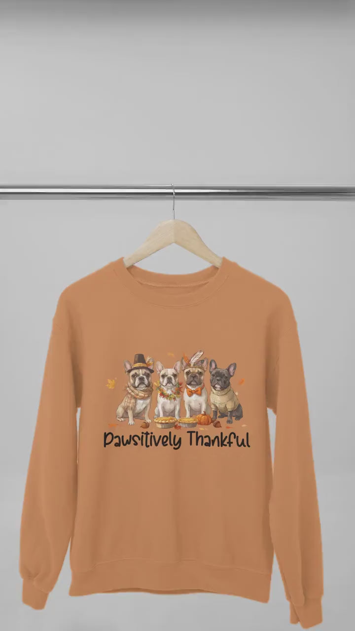 French Bulldog Thanksgiving Sweatshirt