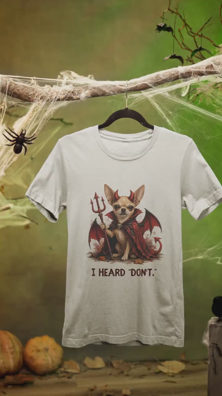 Devil Chihuahua Halloween Shirt