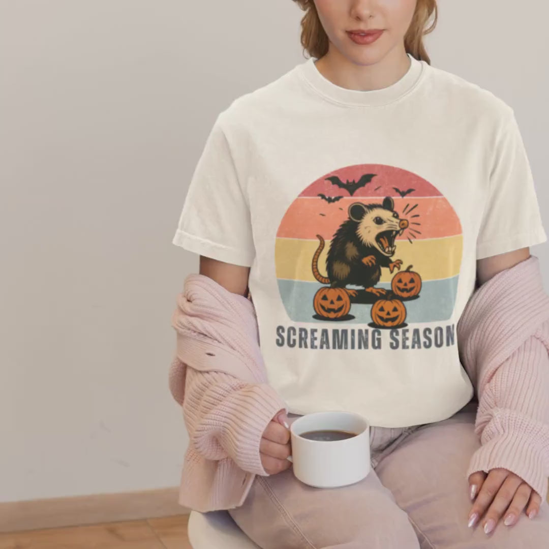 Screaming Season Possum Shirt