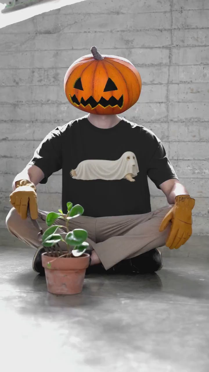 Ghost Dachshund Halloween Shirt