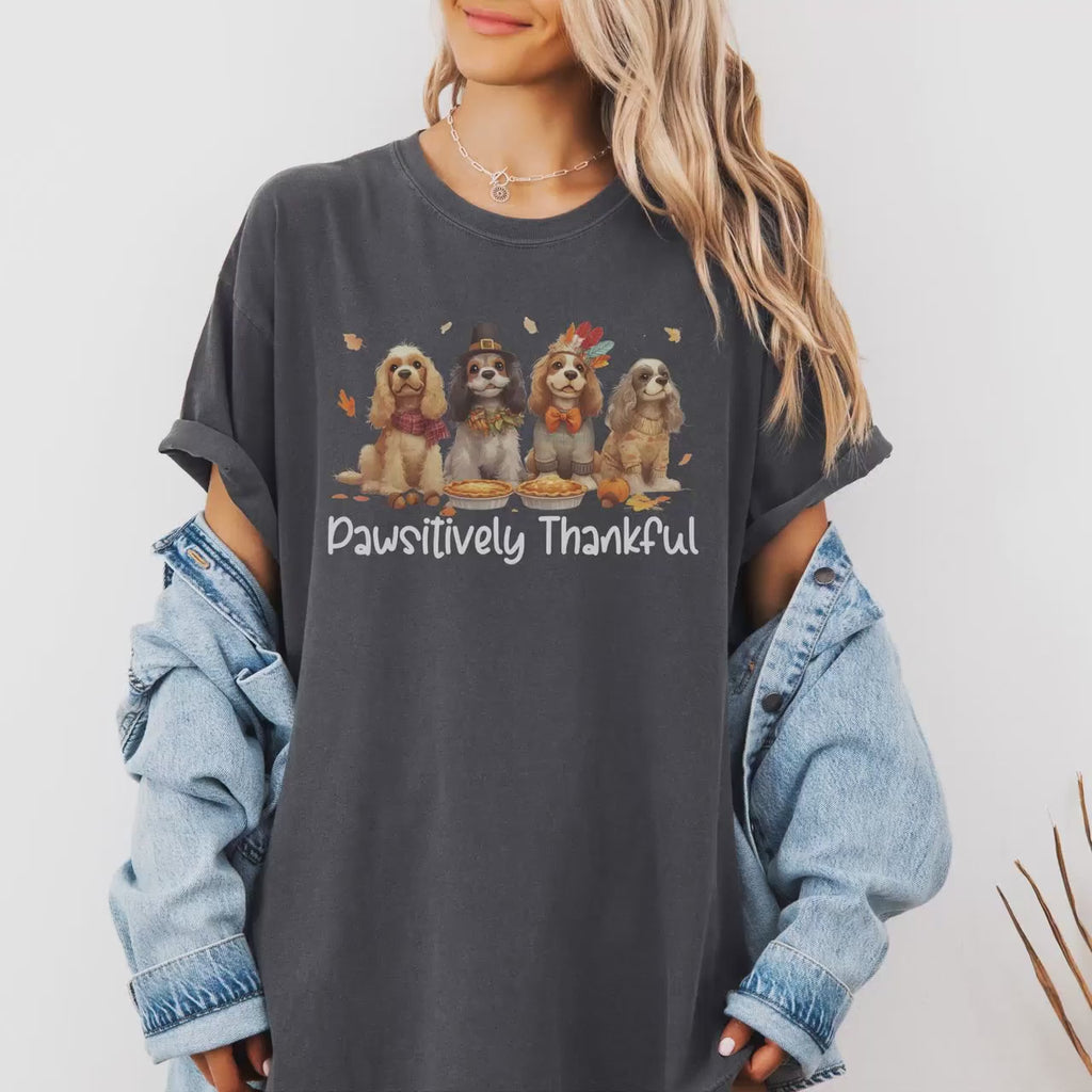 Cocker Spaniel Thanksgiving T-Shirt