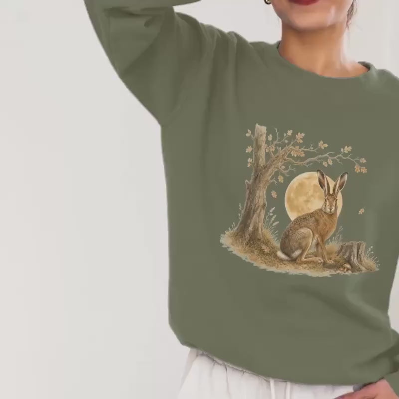 Cottagecore Rabbit Crewneck