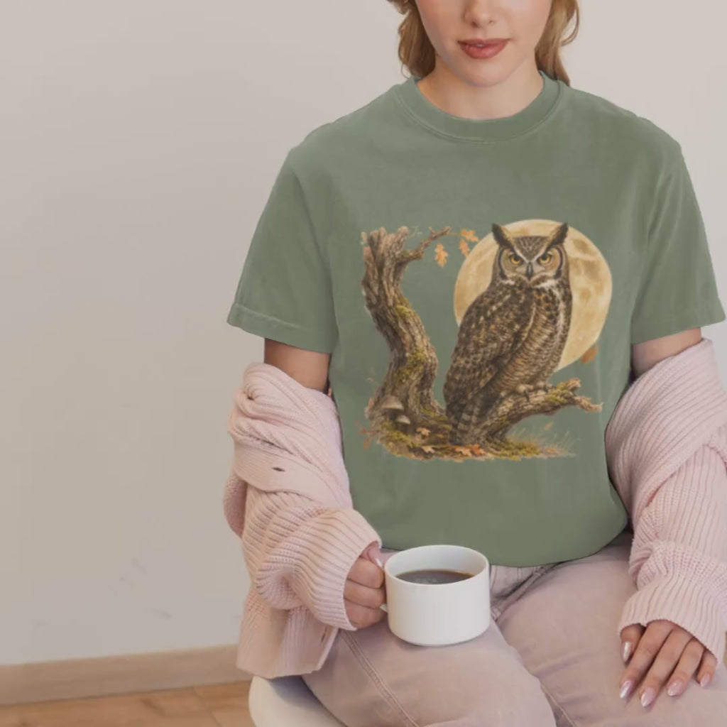 Cottagecore Barn Owl Tee